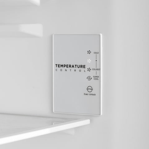 Refrigerador Top Mount Inverter Quattro Jazz Black 15 pies cúbicos