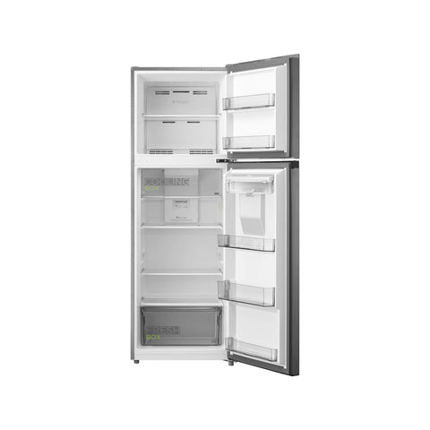 Refrigerador Automático Top Mount Smart Sensor Lake Silver 10 Pies Cúbicos con Dispensador de agua