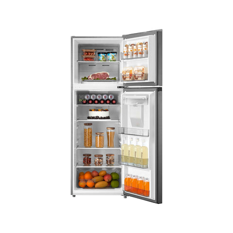 Refrigerador Automático Top Mount Smart Sensor Lake Silver 10 Pies Cúbicos con Dispensador de agua