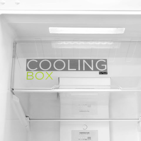 Refrigerador Top Mount Inverter Quattro Jazz Black 10 pies cúbicos