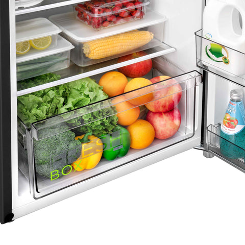 Refrigerador Top Mount Inverter Quattro Jazz Black 10 pies cúbicos