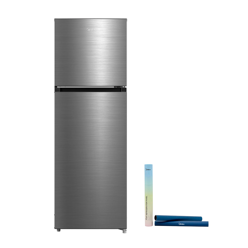 Refrigerador Automático Top Mount Smart Sensor Bru Steel 10 Pies Cúbicos + Regalo Magnystyle