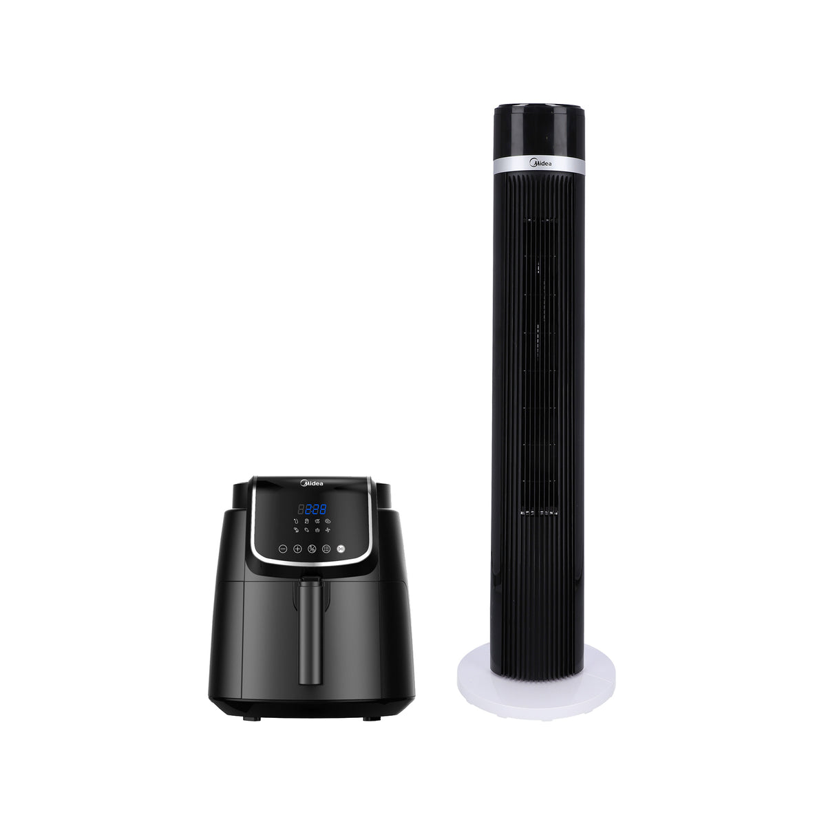 Freidora de Aire Digital Inner Chef 4L + Ventilador de Torre Cool Elegance